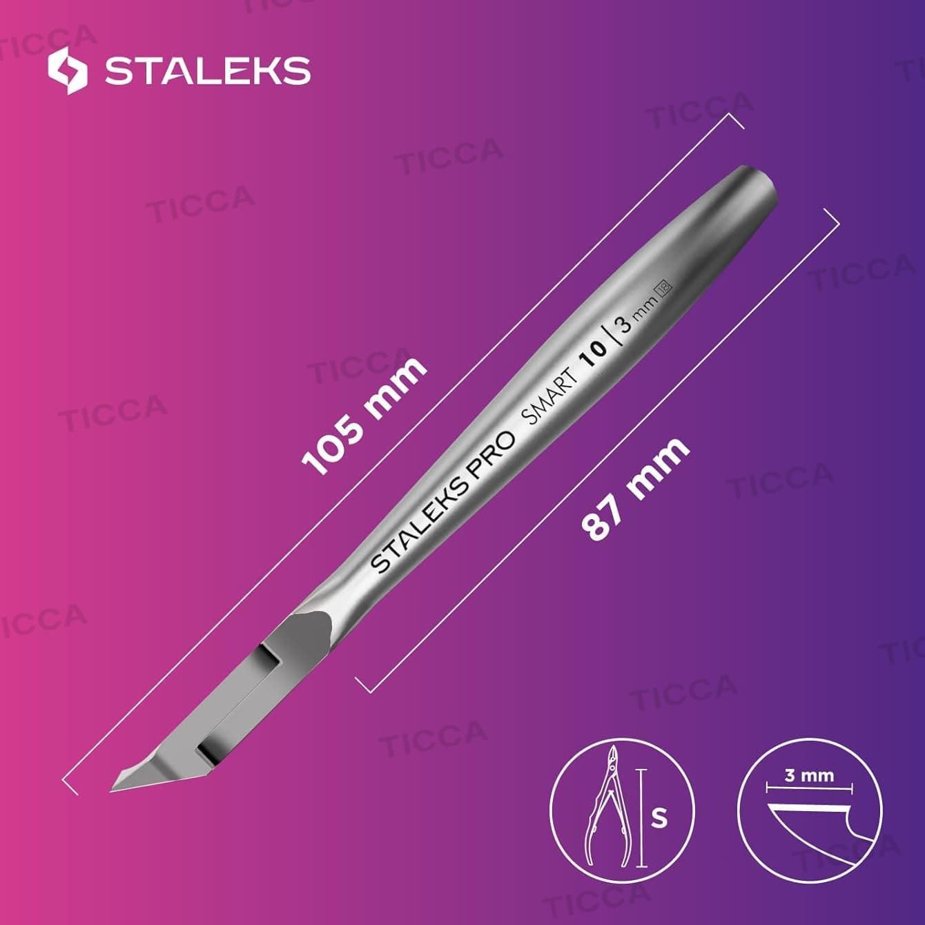 ALICATES DE CUTICULAS PROFESIONAL SMART 10 3mm | STALEKS - Imagen 3