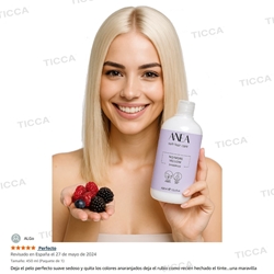 CHAMPU VIOLETA ANTIAMARILLOS "NO MORE YELLOW" 1000ml | ANEA - Imagen 2