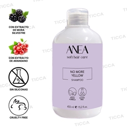 CHAMPU VIOLETA ANTIAMARILLOS "NO MORE YELLOW" 450ml | ANEA - Imagen 2