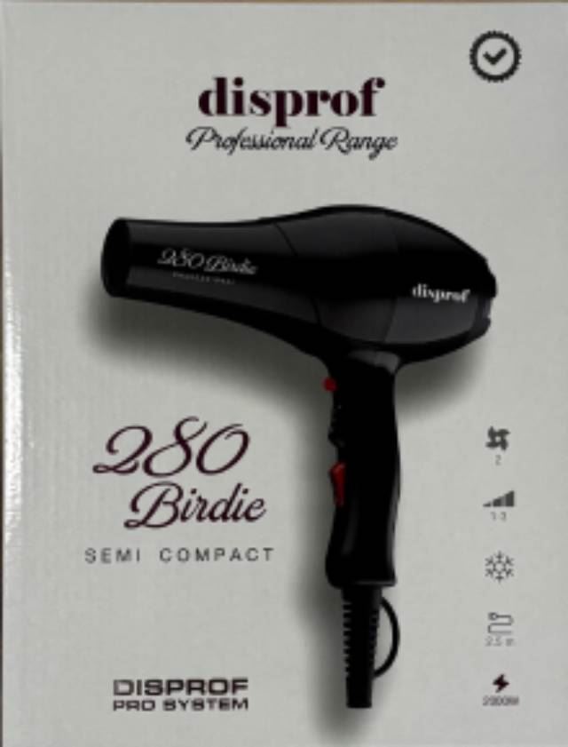 DISPROF_SECADOR 2000W CON DIFUSOR ¡DE REGALO! 280 BIRDIE - Imagen 2