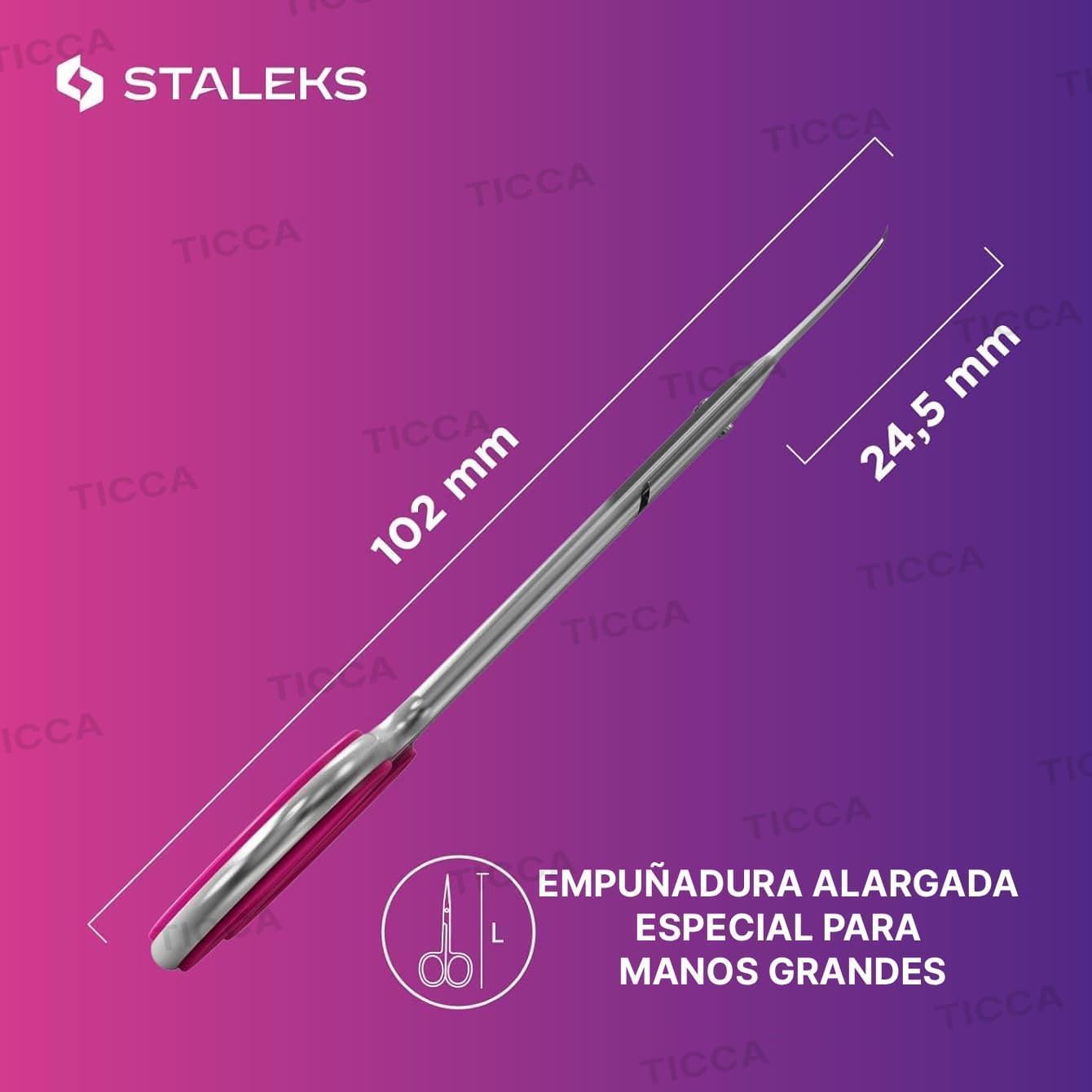 TIJERAS PARA CUTICULAS PROFESIONAL SMART 40 3mm | STALEKS - Imagen 3