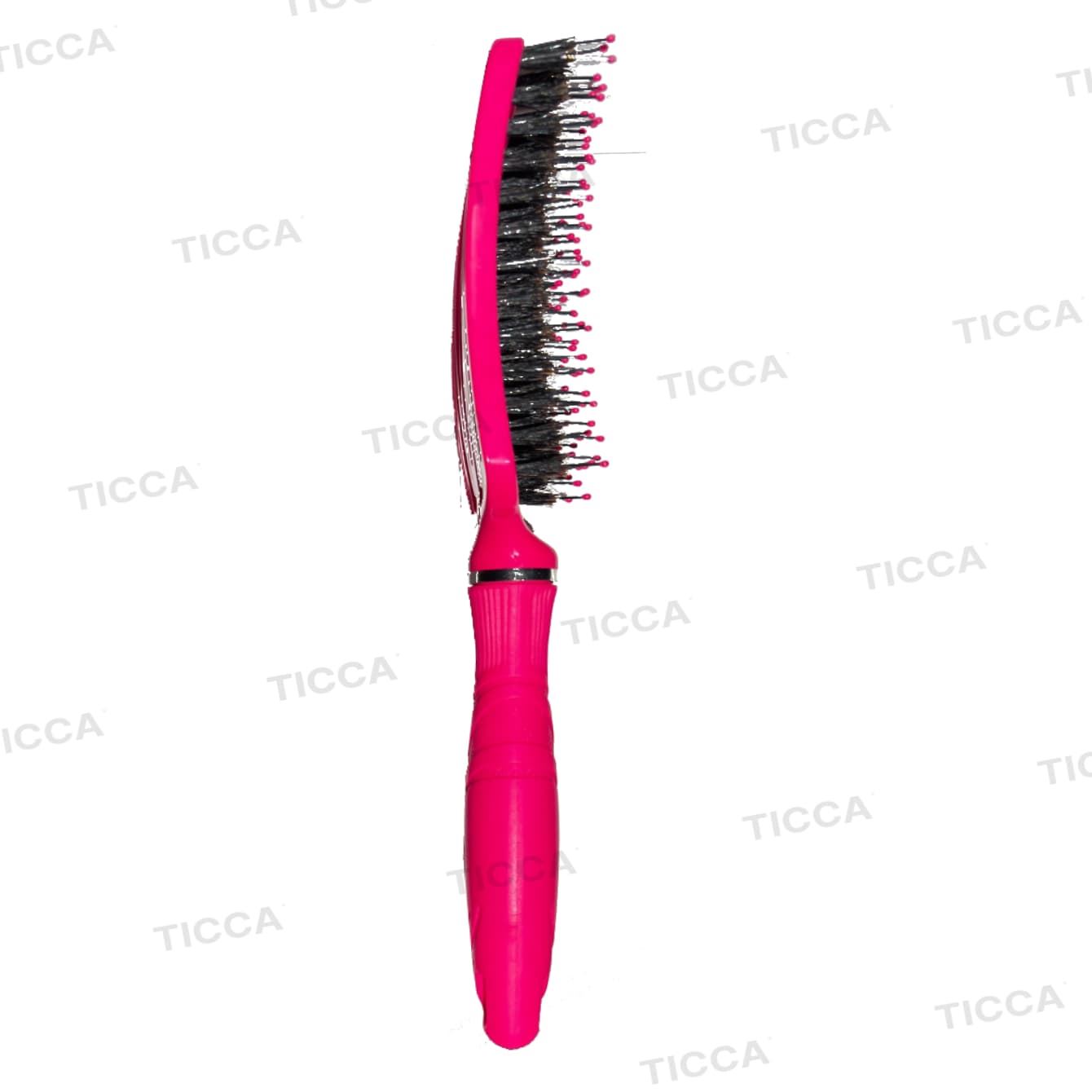 CEPILLO DESENREDANTE NYLON-JABALI RAKE BRUSH FUCSIA - Imagen 3