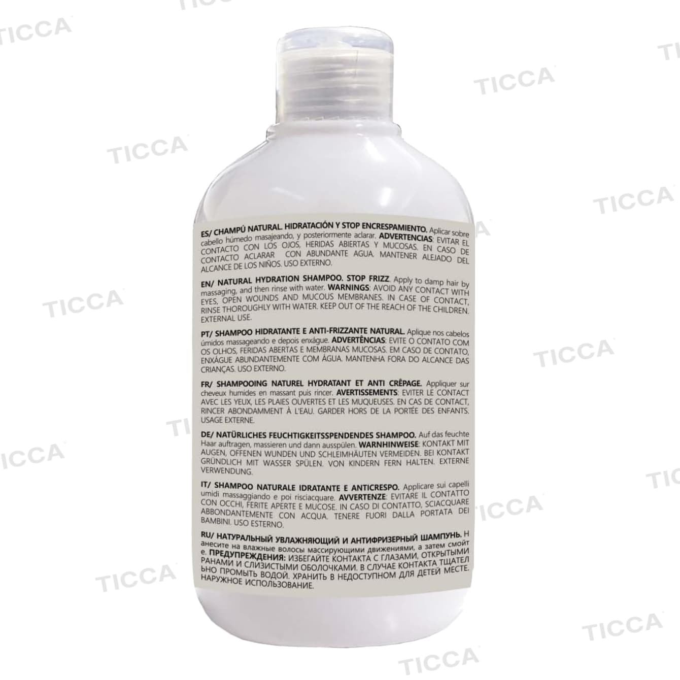 CHAMPU HIDRATANTE Y ANTICRESPO "NATURAL HIDRATION" 450ml - Imagen 4