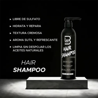 Champu Reparador Sin Sulfatos 500ml| L3VEL3 - Imagen 2