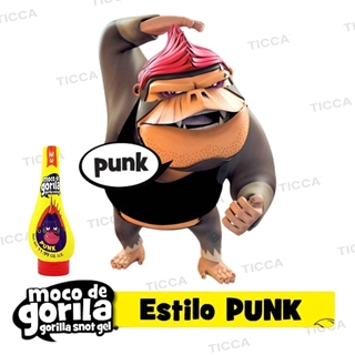 GEL FIJADOR PUNK 355ml | MOCO DE GORILA - Imagen 1