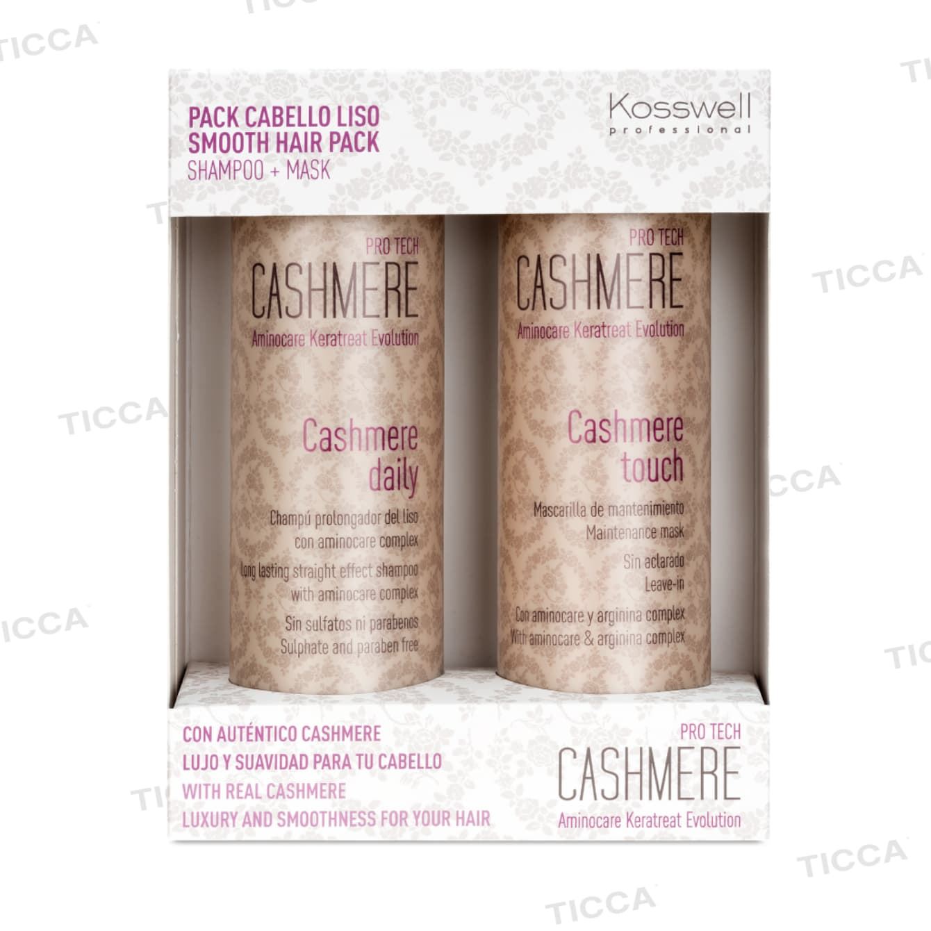 PACK POSTALISADO CHAMPU+MASCARILLA SIN ACLARADO  2X 250ml - Imagen 1